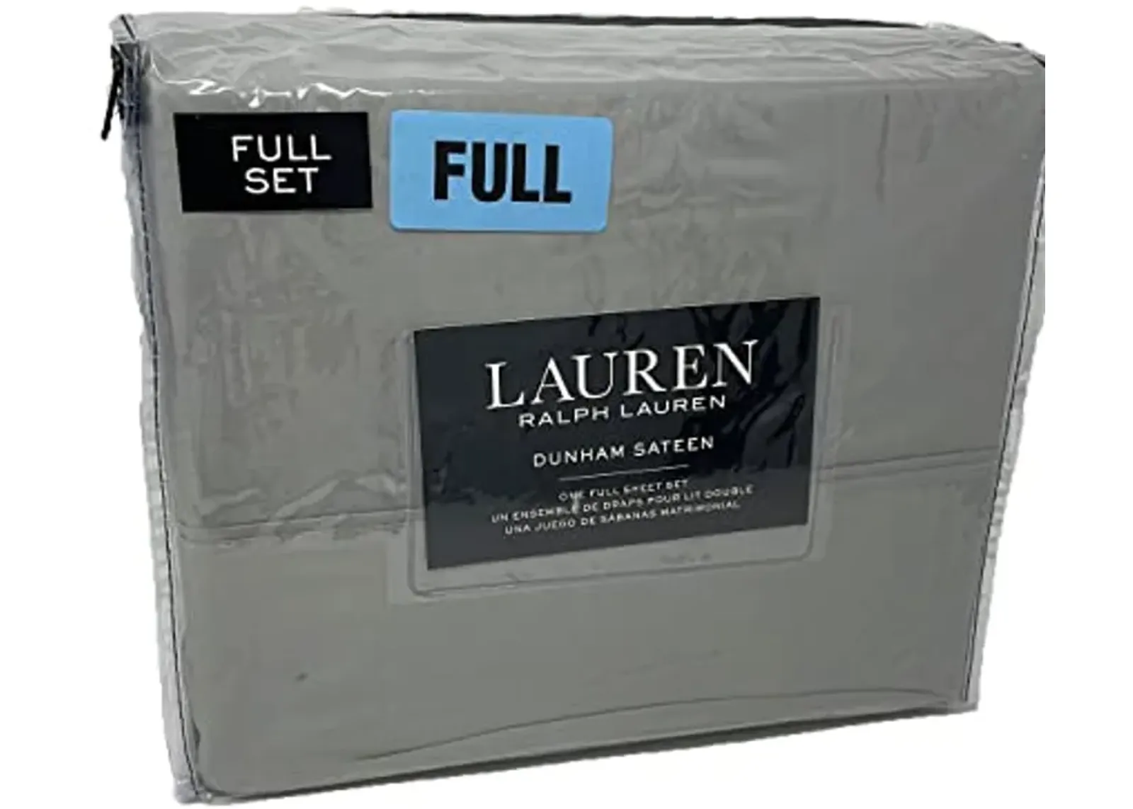 Ralph Lauren Dunham Sheet Set Dove Gray Full (Full)