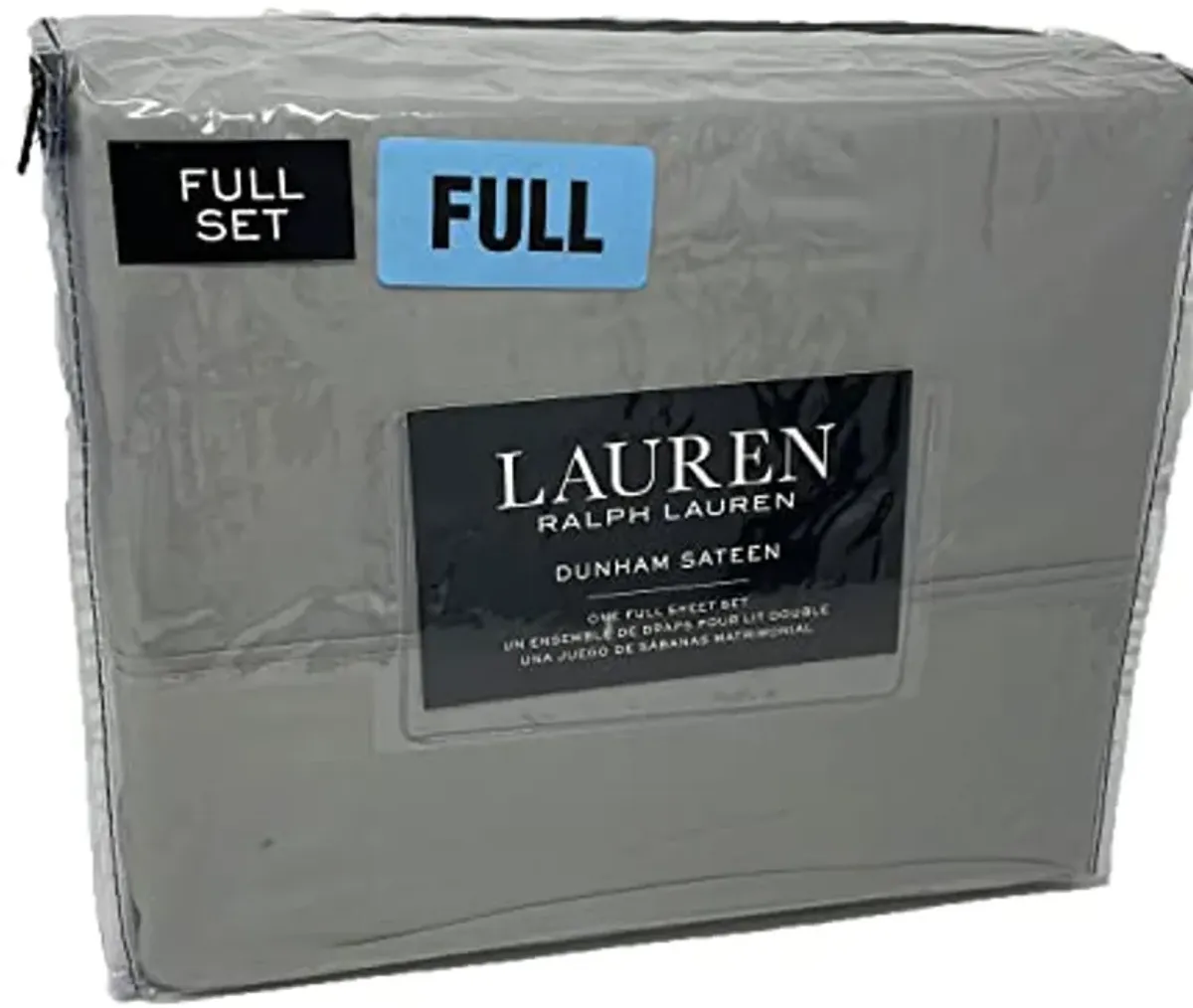 Ralph Lauren Dunham Sheet Set Dove Gray Full (Full)