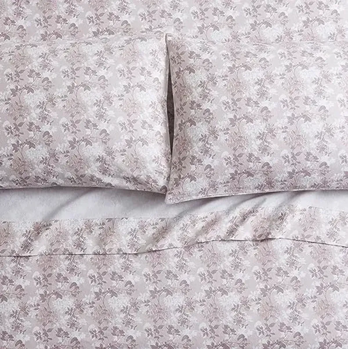 Tahari Home - Full Sheets, 4-Piece Cotton Flannel Bedding with Matching Pillowcases, Brushed for Extra Softness, Cozy Home Decor (Mora Blush, Full)