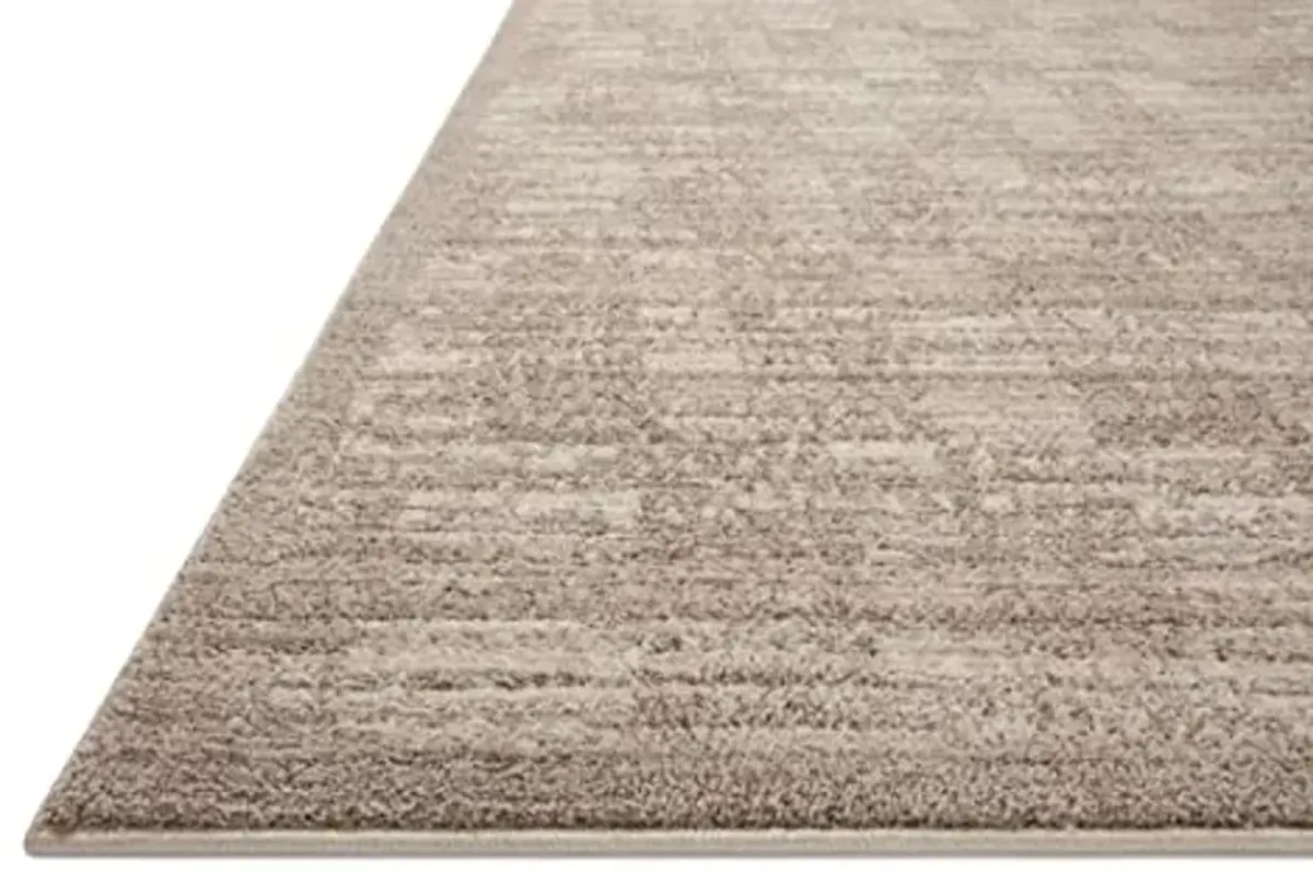 Loloi II Darby Collection DAR-07 Pebble/Sand 2'-7" x 12'-0" Runner Rug