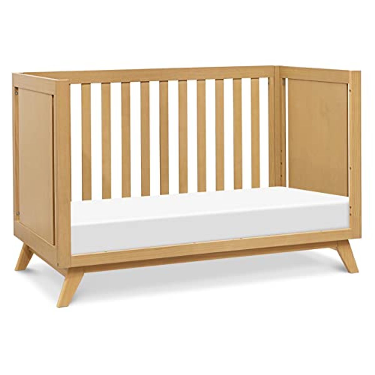 DaVinci Otto 3-in-1 Convertible Crib in Honey, Greenguard Gold Certified