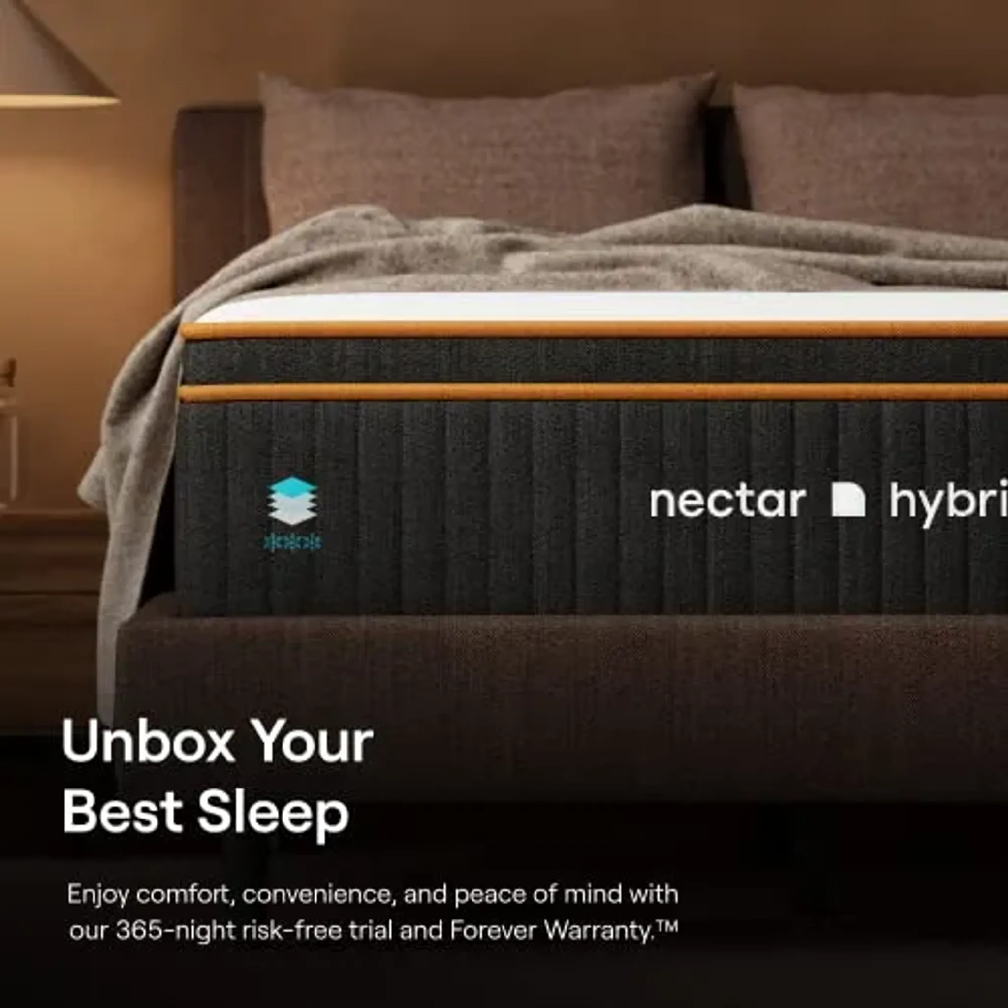 Nectar Premier Copper Hybrid Queen Mattress 14 Inch - Medium Firm ...