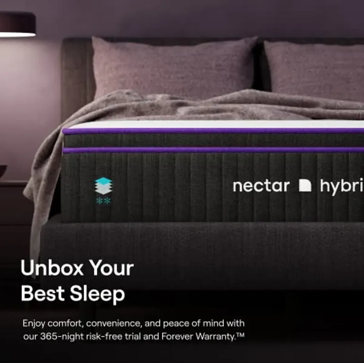 Nectar Premier Hybrid Twin XL Mattress 13 Inch - Medium Firm Memory Foam - Steel Springs - Heat Wicking Cooling Technology - 365-Night Trial - Forever Warranty, White