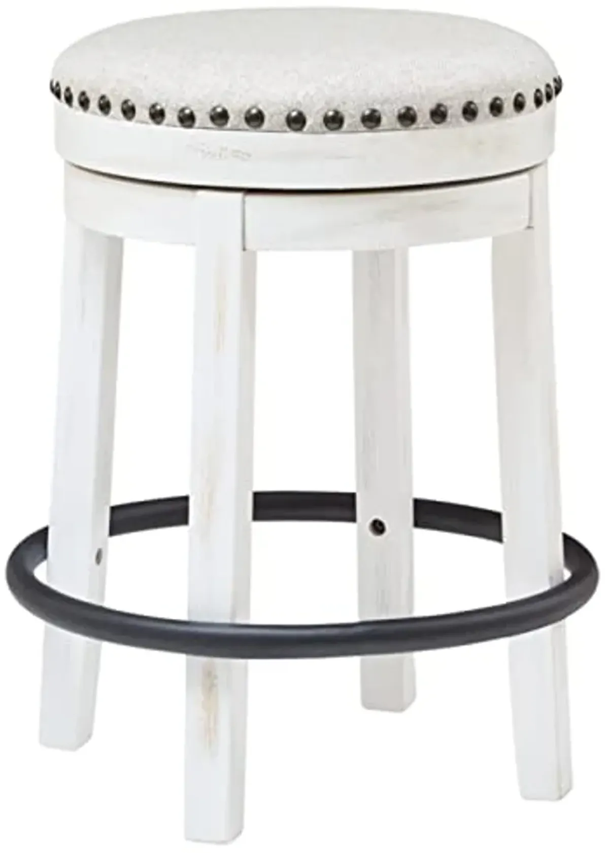 Signature Design by Ashley Valebeck Bar Stools, 24" & 30" (White/Black)