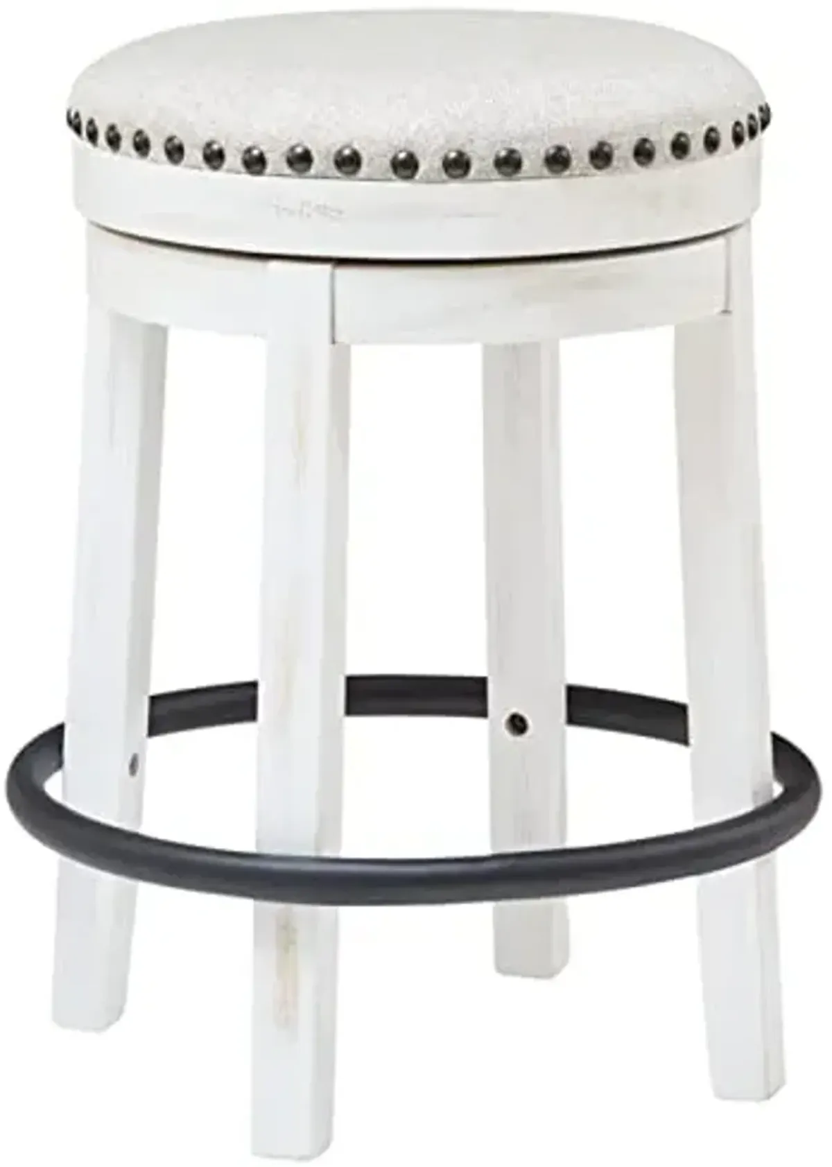 Signature Design by Ashley Valebeck Bar Stools, 24" & 30" (White/Black)