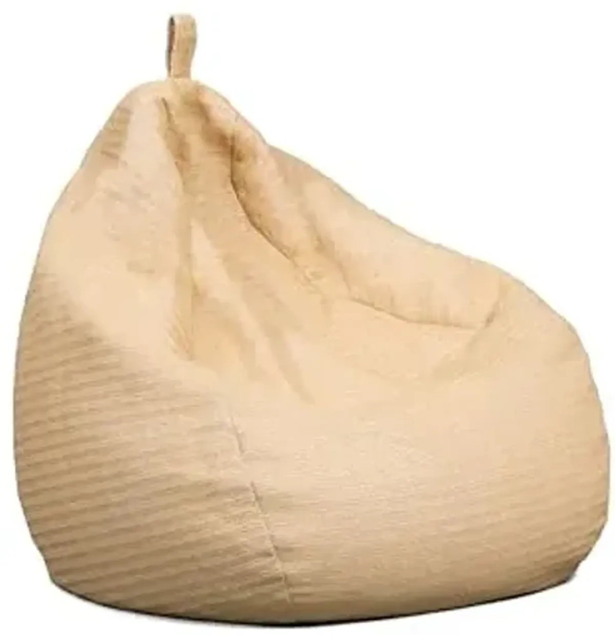 Big Joe Tuffet Weatherproof Bean Bag Chair, Natural Basket Weave, Breathable Weather Resistant Fabric, 2.5 feet Teardrop