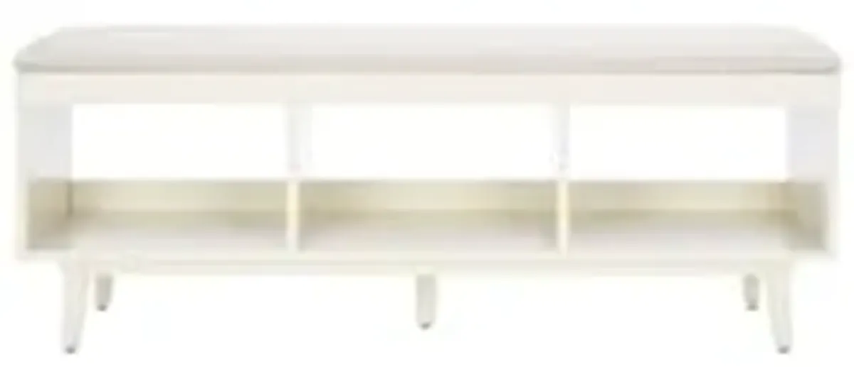 Safavieh Home Collection BCH5000 Bench, Creme/Creme