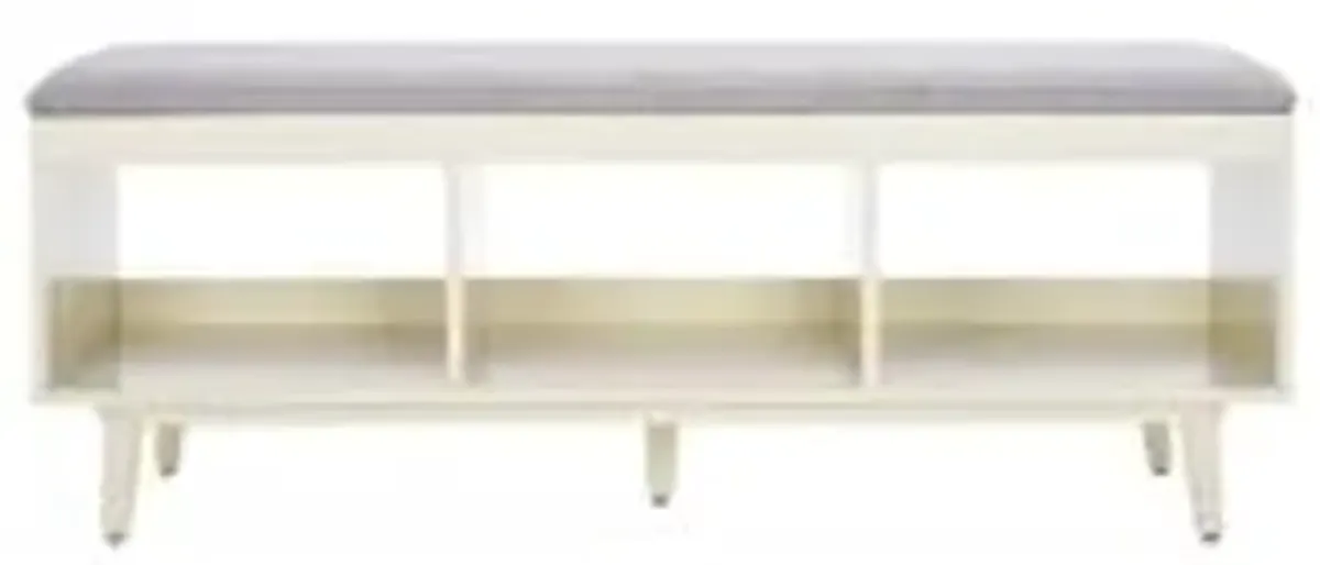 Safavieh Home Collection BCH5000 Bench, Grey/Cream