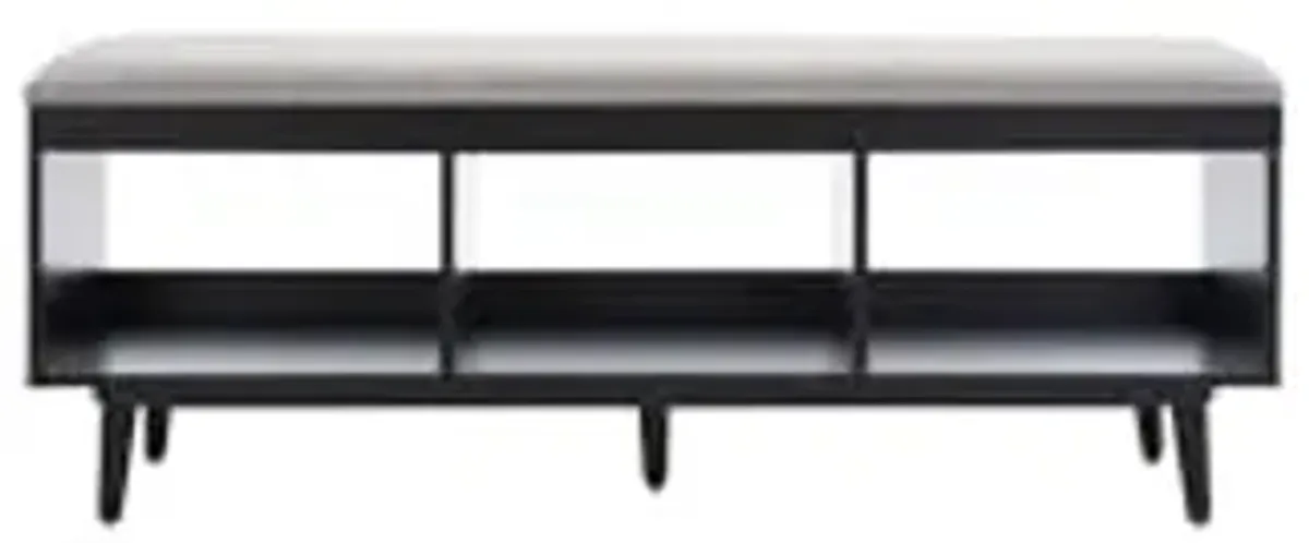 Safavieh Home Collection BCH5000 Bench, Grey/Black