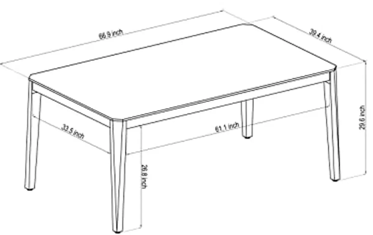 Amazonia | Ideal for Patio and Outdoors | Black Table Aluminum Chairs Lyon 5-Piece Rectangular Dining Set | Eucalyptus Wood