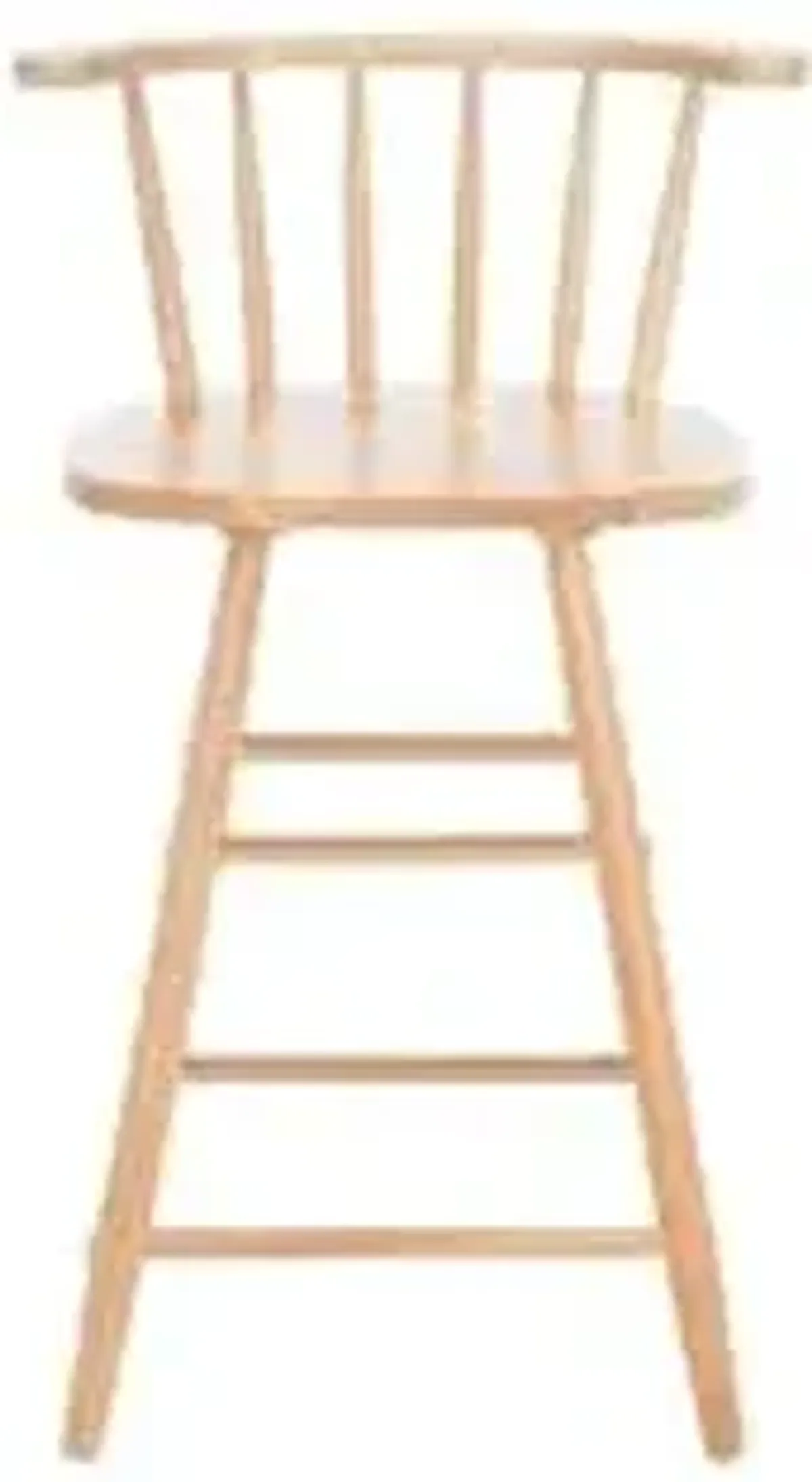 Safavieh Home Collection Jay Farmhouse Natural Spindle Solid Wood 25-inch Counter Stool