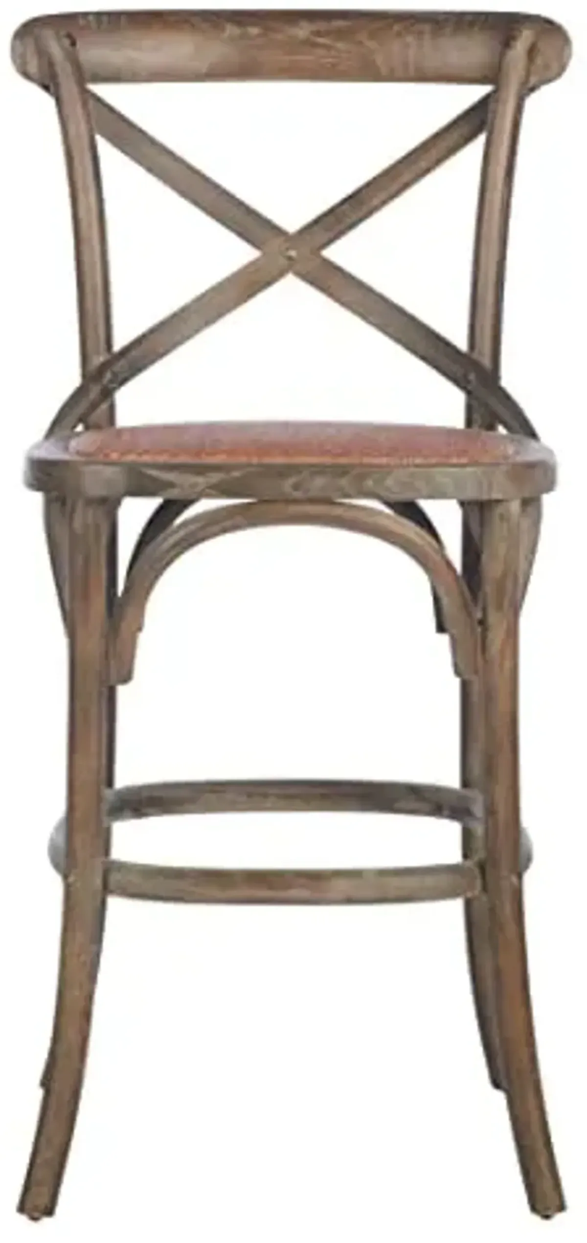 Safavieh Home Collection Franklin Weathered Grey 24-inch Counter Stool (Fully Assembled)