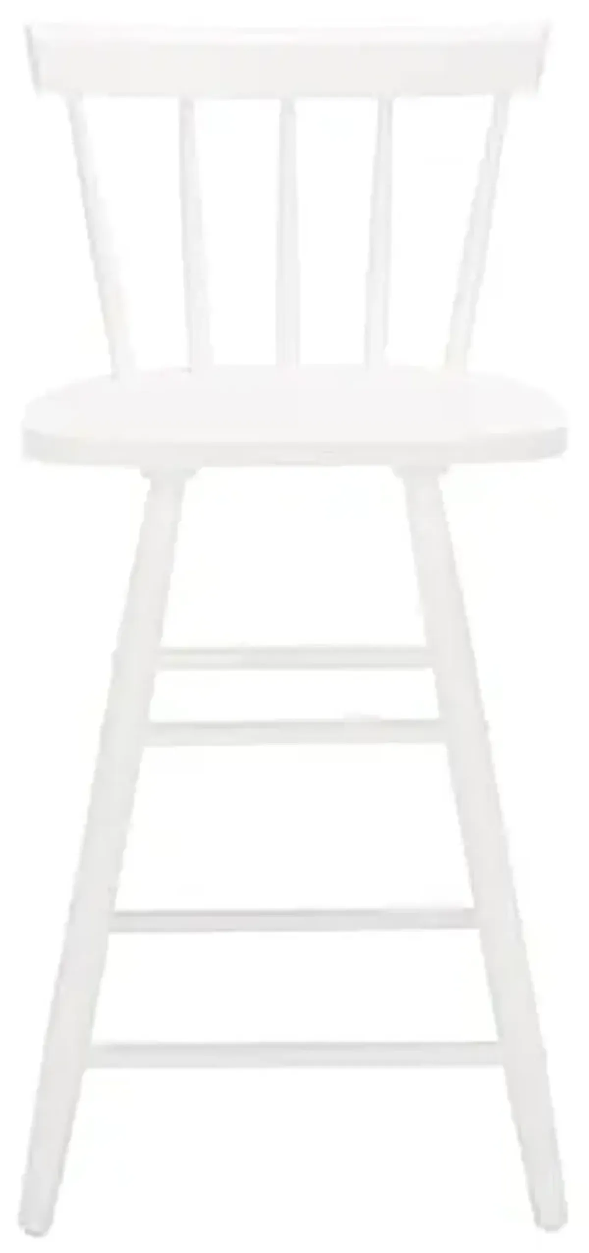 Safavieh Home Collection Tally Farmhouse White Spindle Solid Wood 25-inch Counter Stool