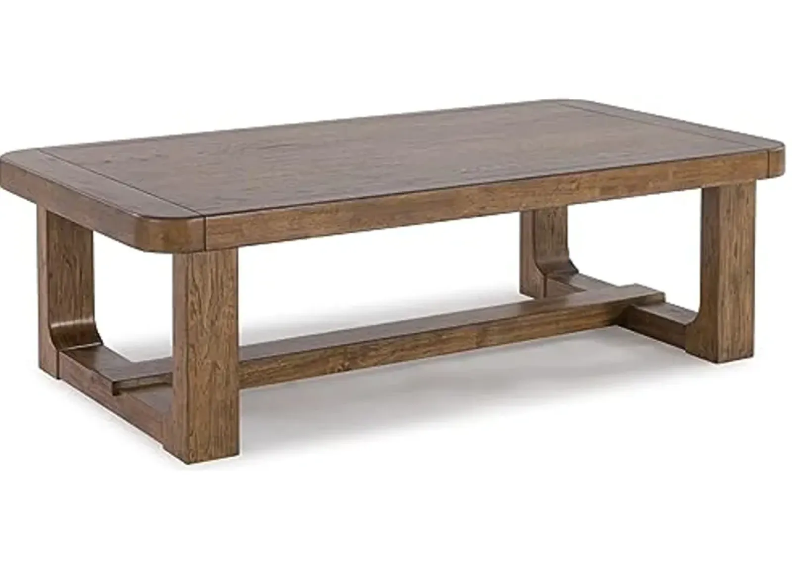 Signature Design by Ashley Cabalynn Traditional Farmhouse Coffee Table, Brown