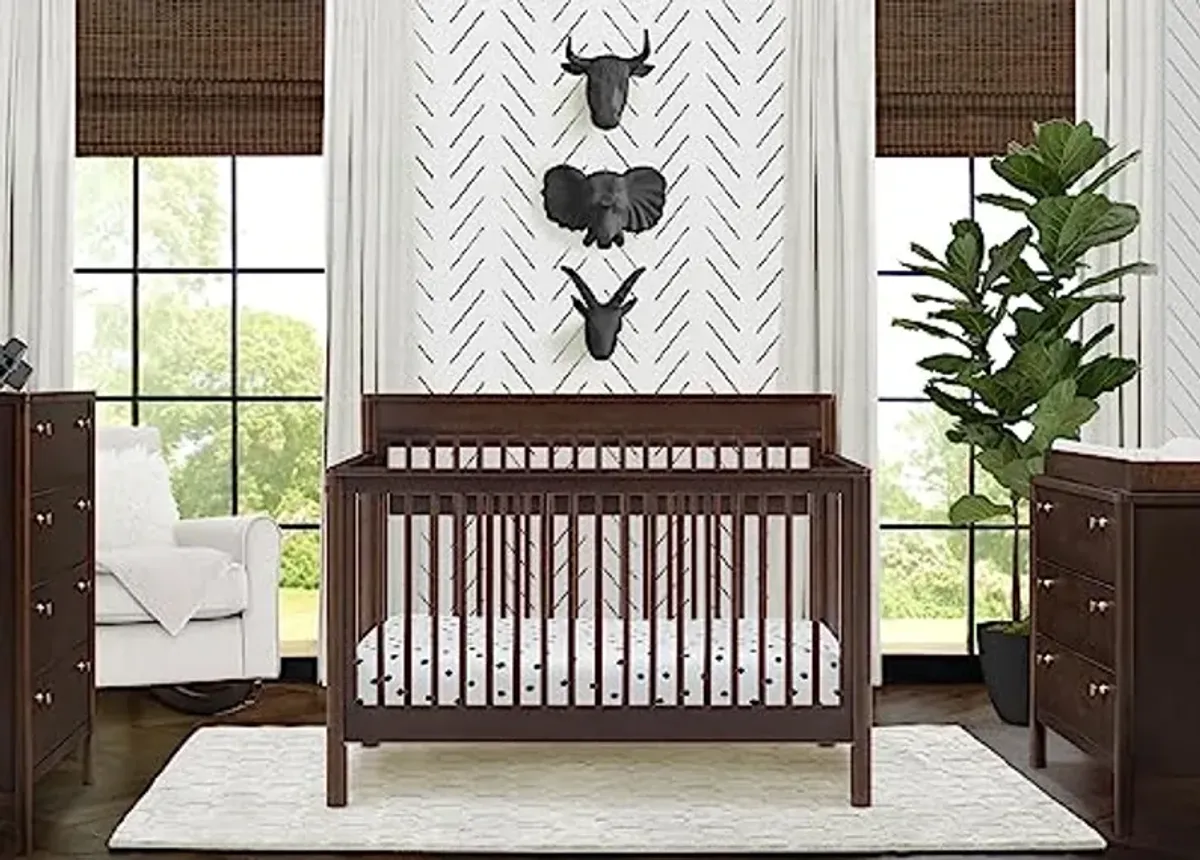 Delta Children 6-in-1 Crib Walnut Espresso