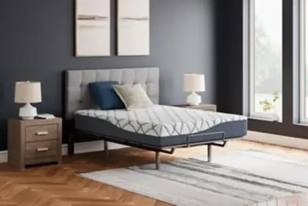 Signature Design by Ashley 10 Inch Chime Elite 2.0 Firm Green Tea Memory Foam Mattress for Cool Sleep and Pressure Relief, Queen, Fiberglass Free, Mattress In A Box