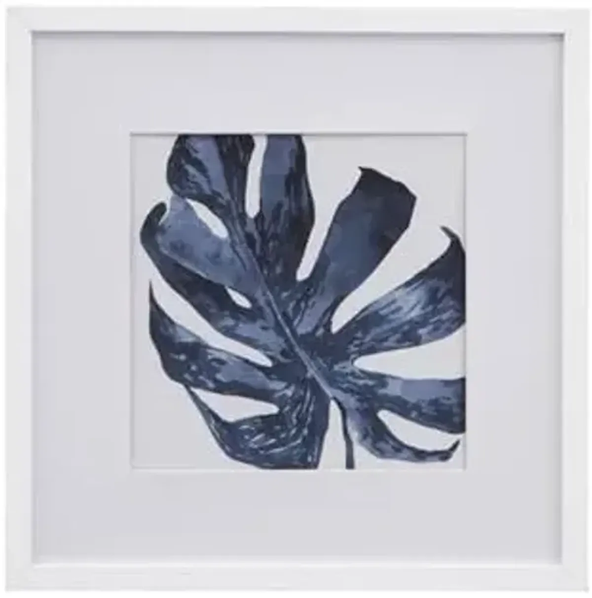 Bassett Mirror Company Palms Framed Print - Set of 2 - White Frame