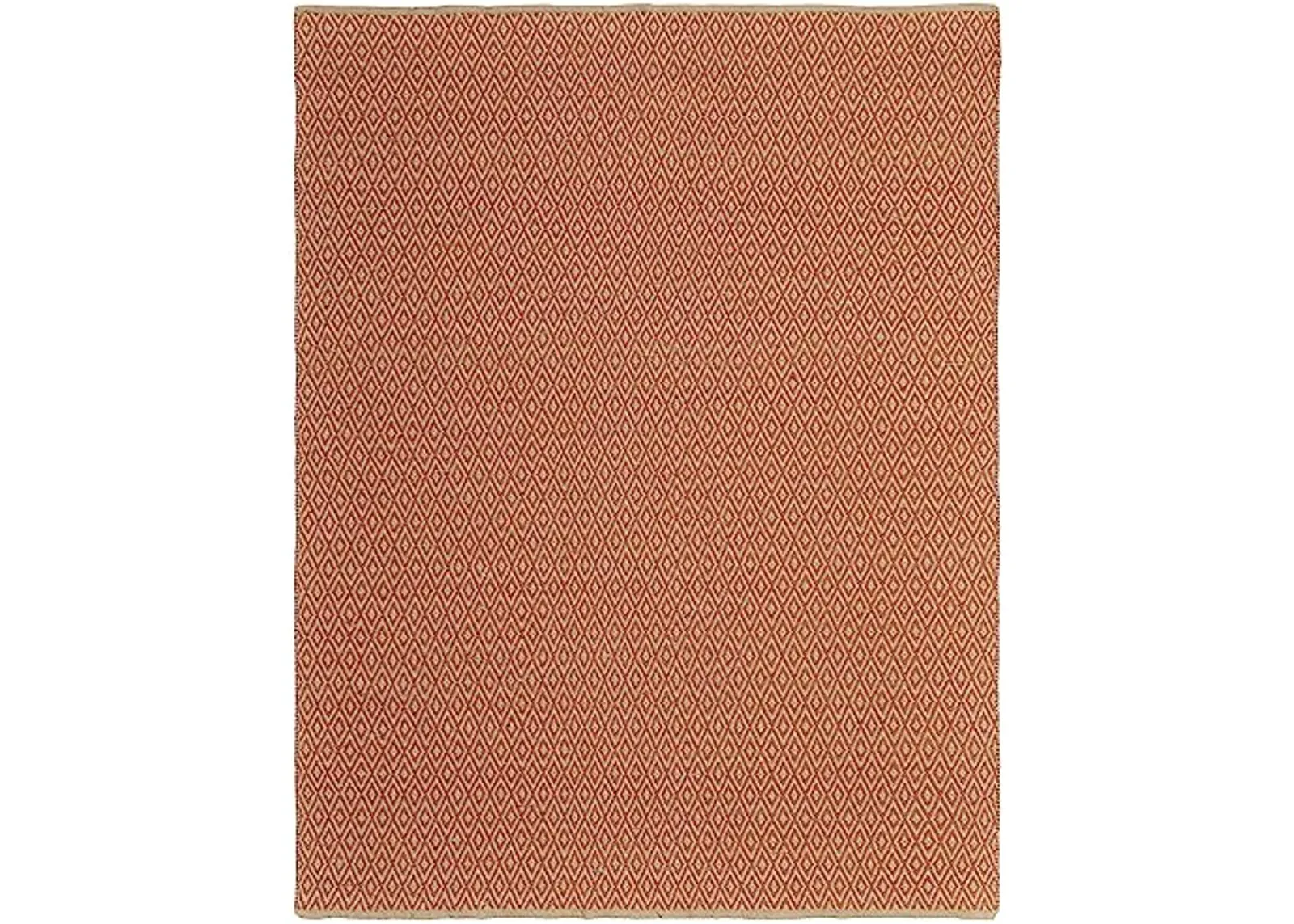 Feizy Rugs - Hand Woven Morrison, Rust, 2' x 3' Accent Rug