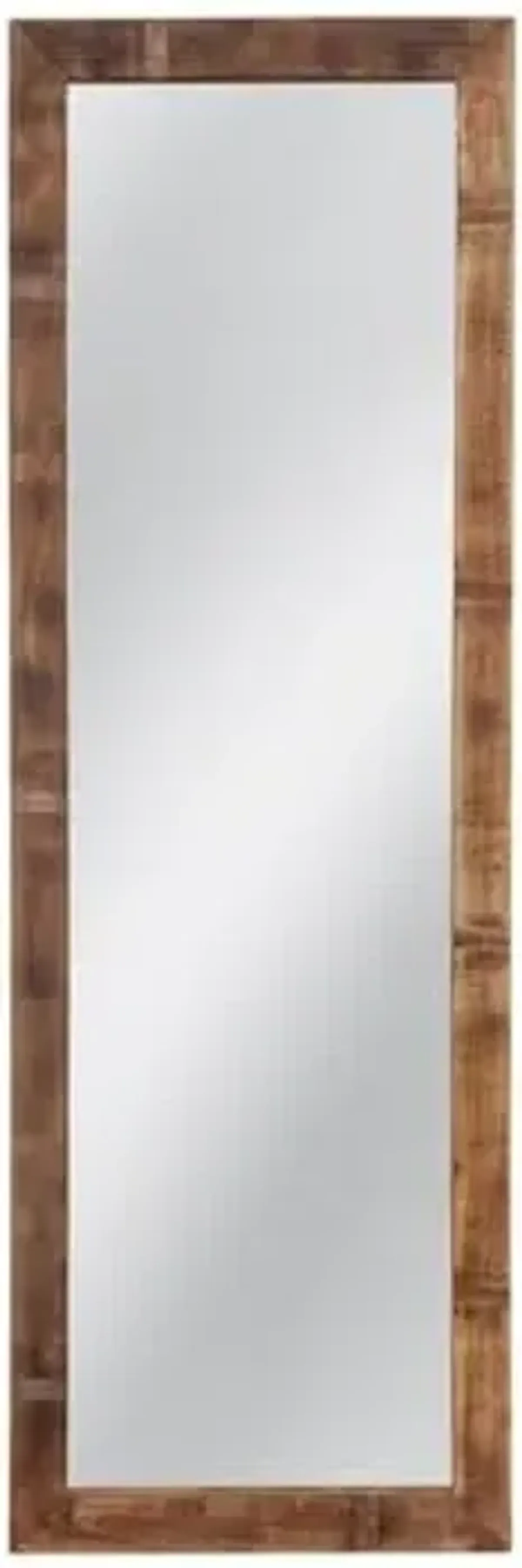 Bozeman Floor Mirror in Natural Mango Wood