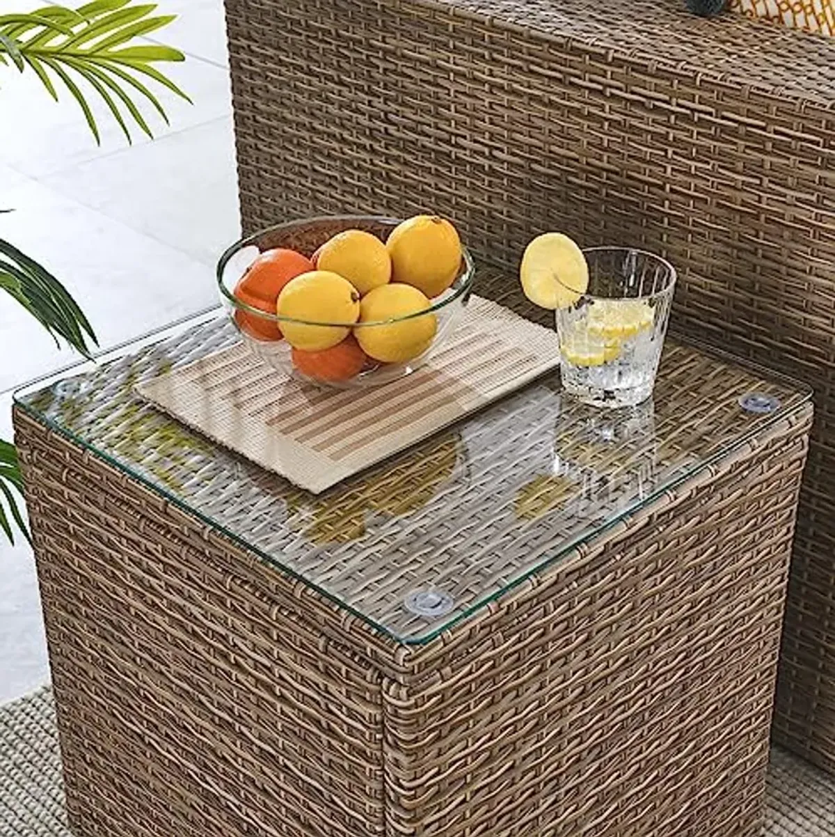 Modway Convene Outdoor Patio Side Table in