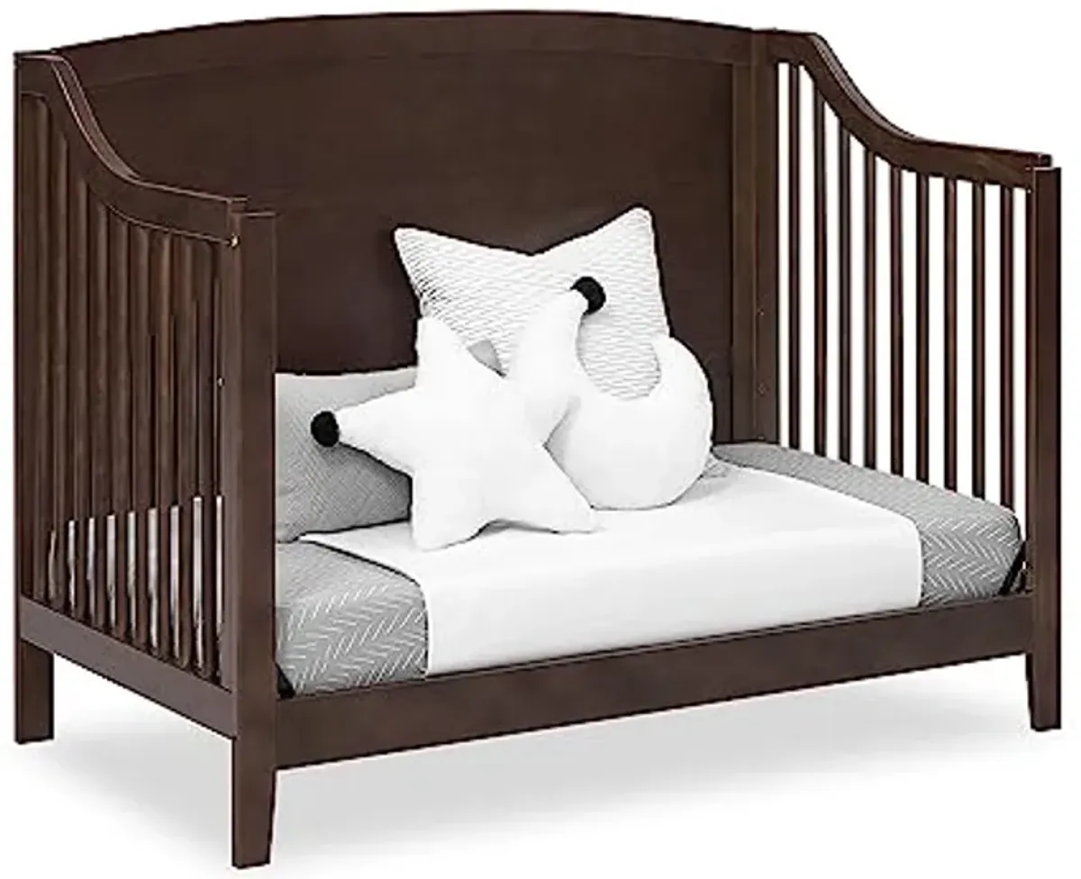 Delta Children Campbell 6-in-1 Convertible Crib - Greenguard Gold Certified, Walnut Espresso