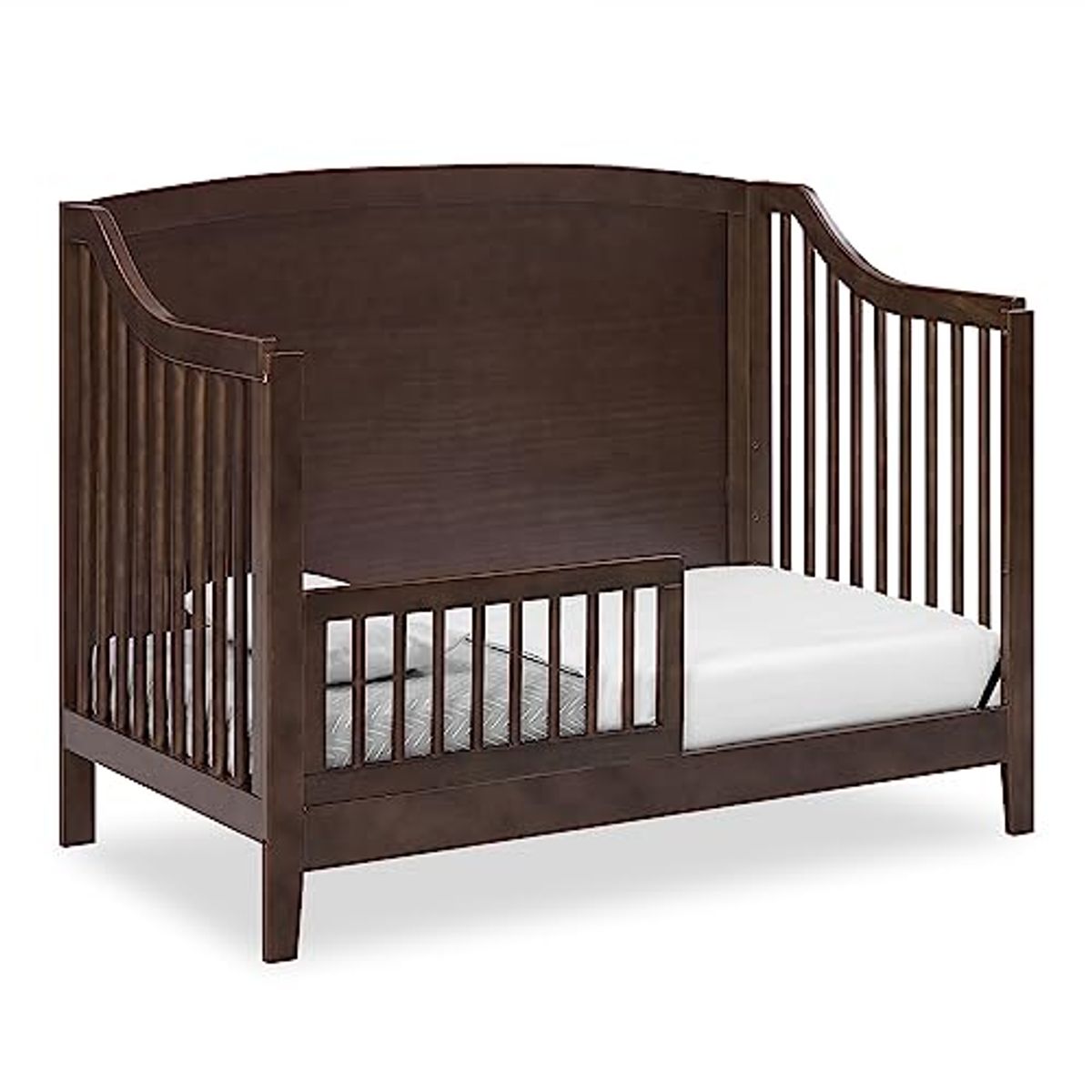 Delta Children Campbell 6-in-1 Convertible Crib - Greenguard Gold Certified, Walnut Espresso