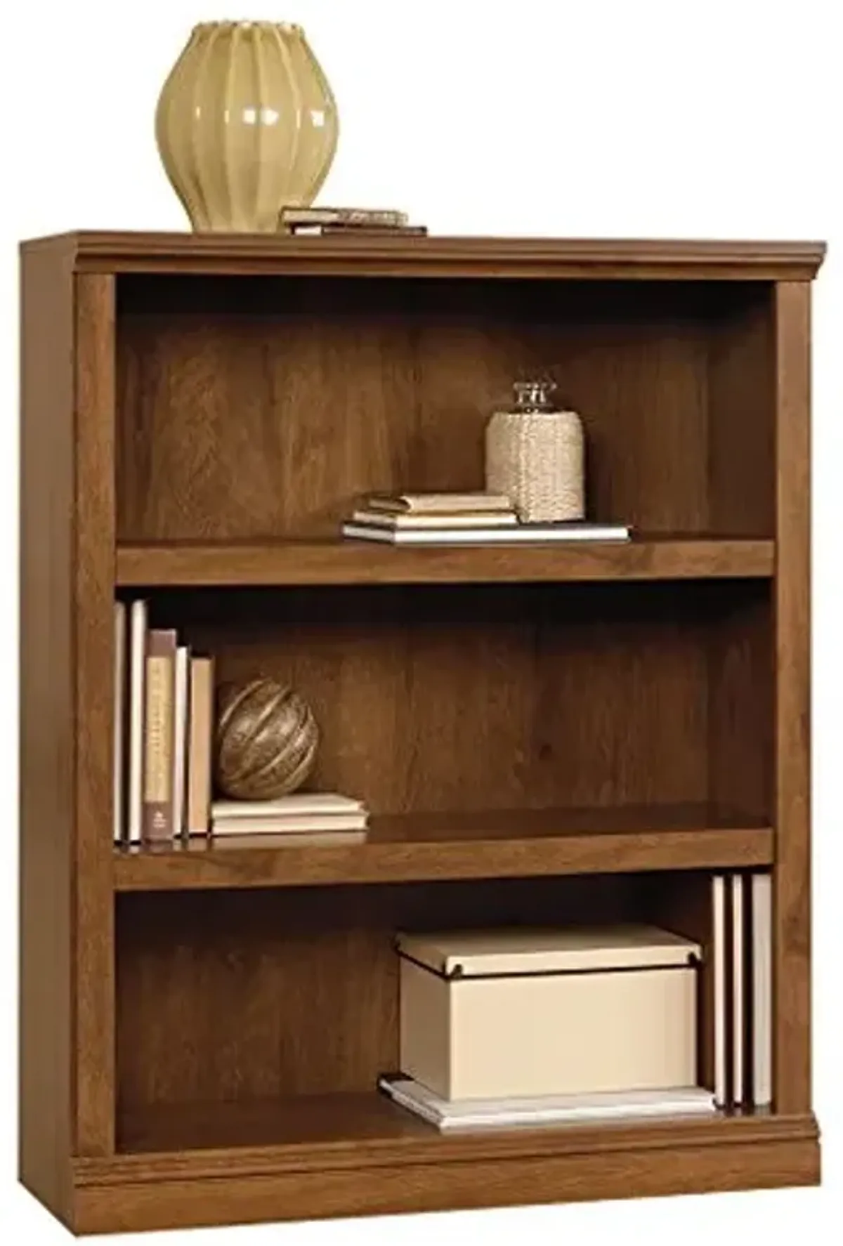 Sauder Bookcase, Nightstand and Accessories Bundle | Store Books, Magazines and More