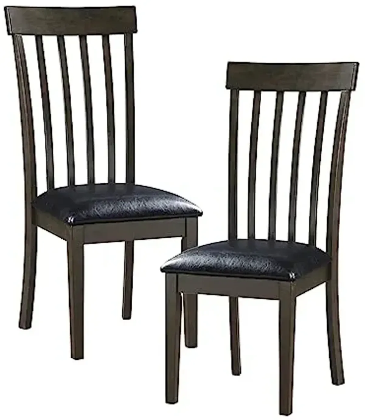 Lexicon Discus Dining Chair (Set of 2), Black