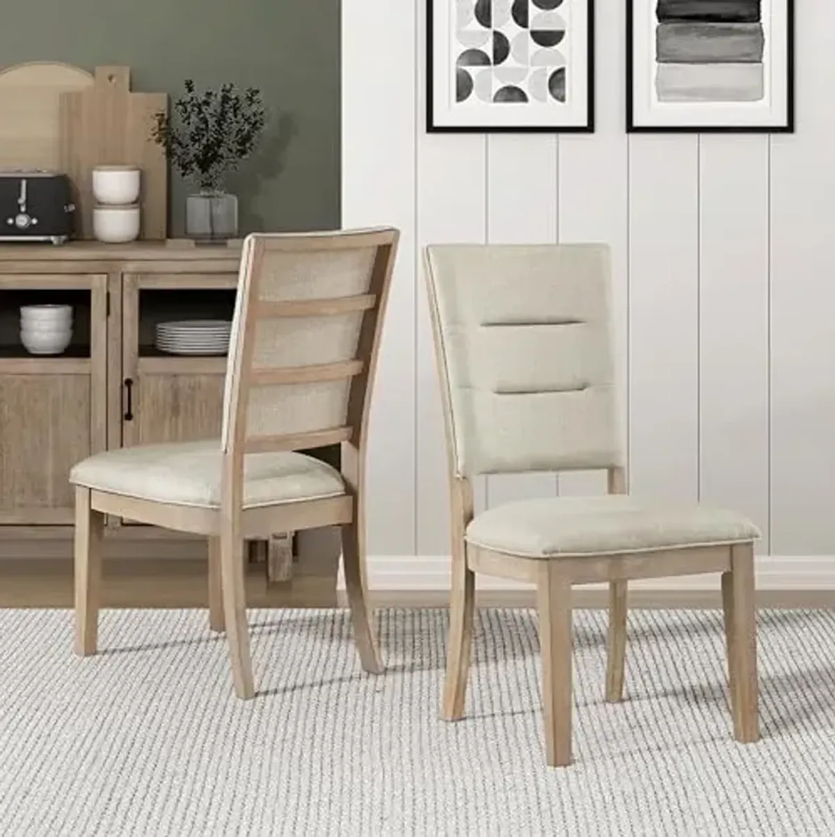 Lexicon Averny Dining Chair (Set of 2), Beige