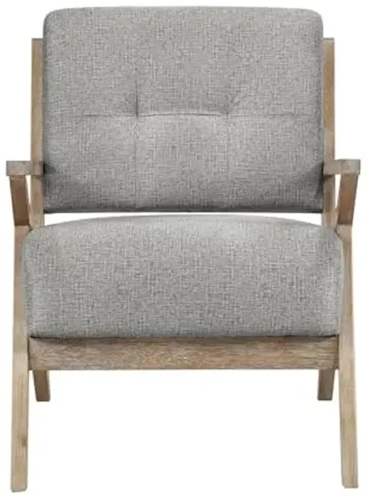 Lexicon Lhasa Fabric Accent Chair, Brownish Gray