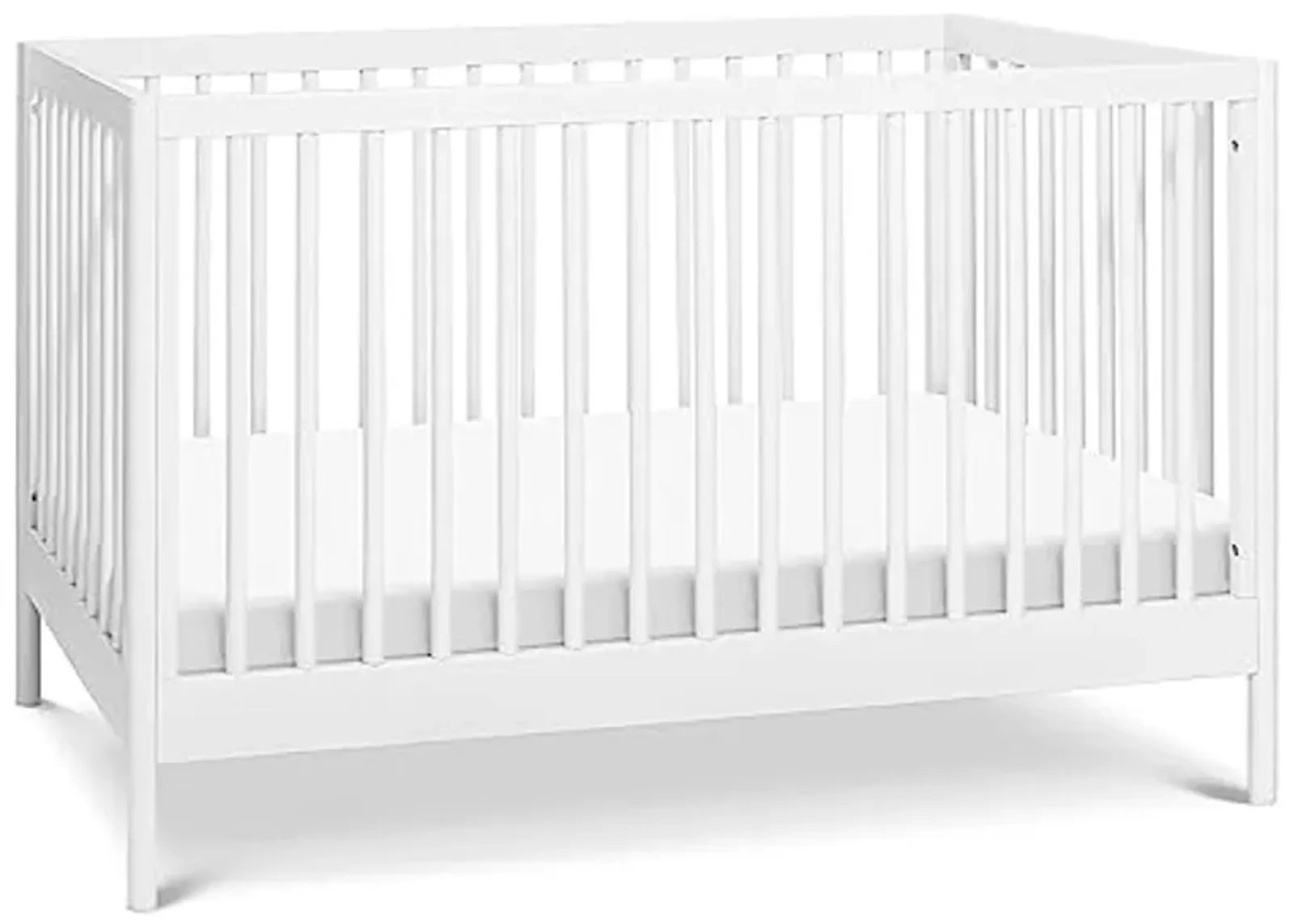 DaVinci Birdie 3-in-1 Convertible Crib, White, Easy Assemble, Greenguard Gold Certified