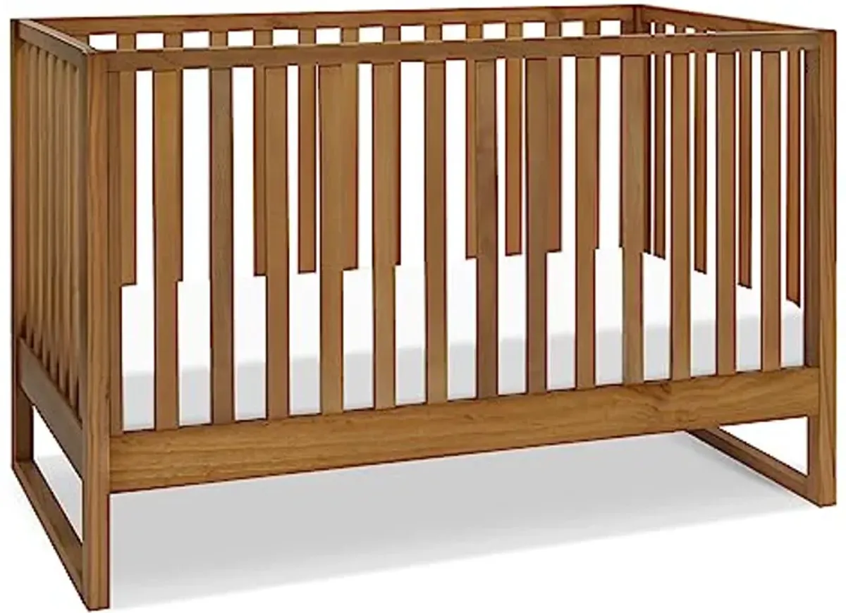 Davinci Hunter 3-in-1 Convertible Crib, Chestnut, Easy Assemble, Greenguard Gold Certified