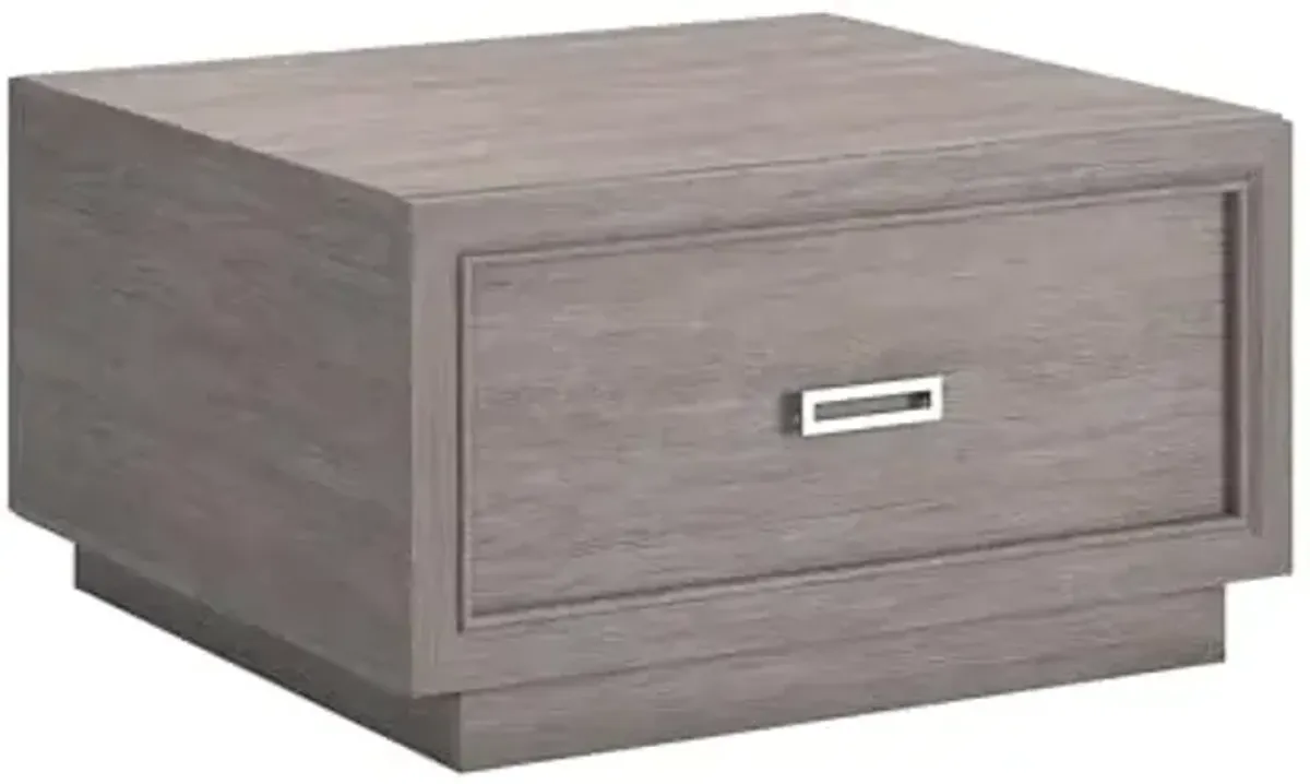 Sauder Hayes Garden Engineered Wood Coffee Table in Ashen Oak Finish