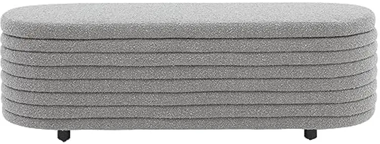 SAFAVIEH Home Couture Collection SFV5040 Bench, Dark Grey/Black