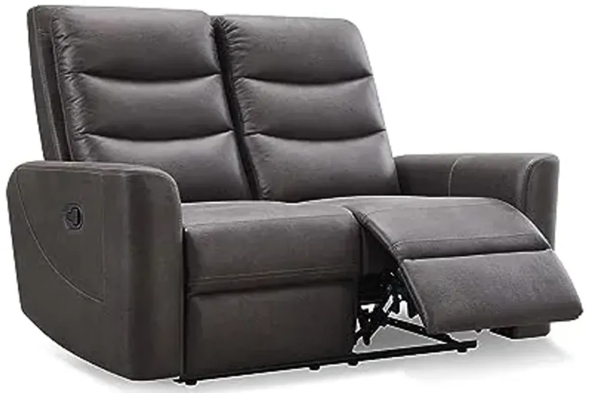 Abbyson Living Rover Love Seats, Loveseat, Grey