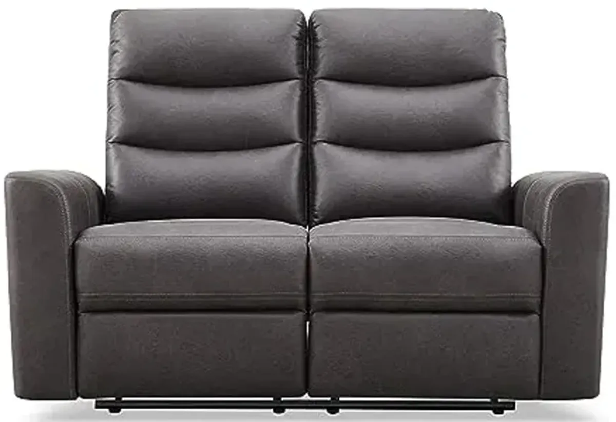 Abbyson Living Rover Love Seats, Loveseat, Grey