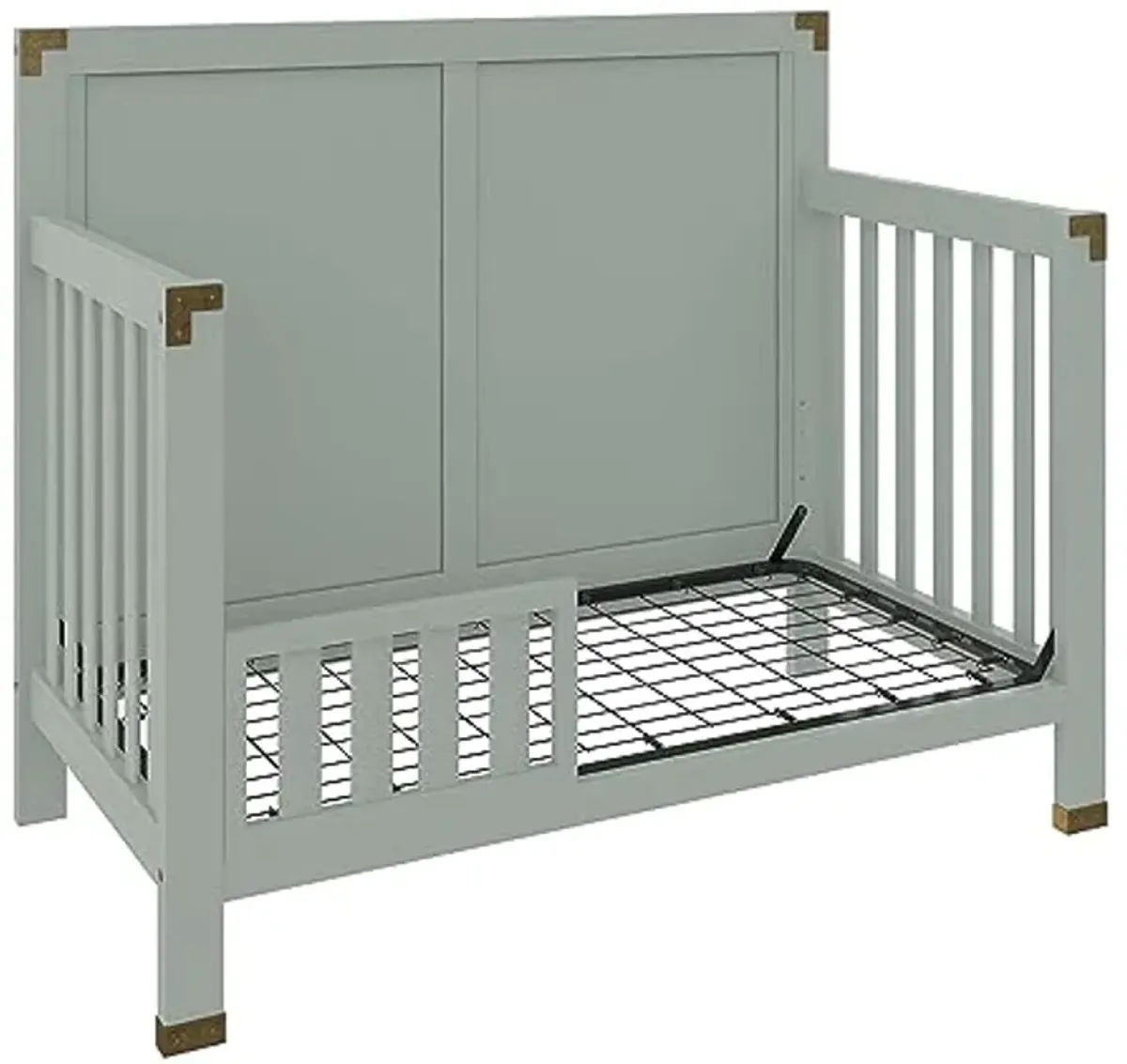 Baby Relax Miles Toddler Guardrail, Nursery Furniture, Sage Green