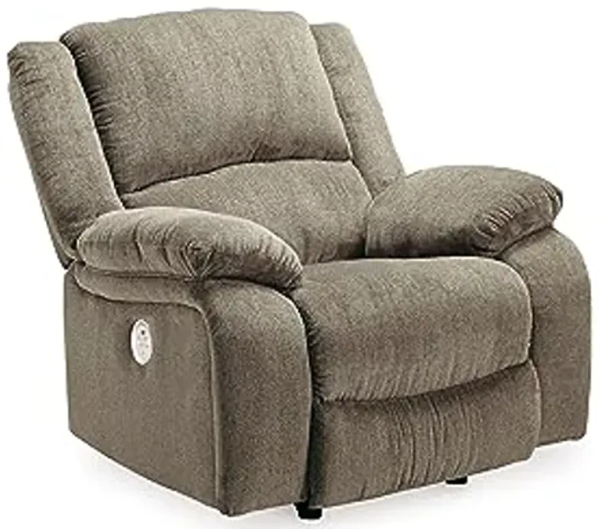 Signature Design by Ashley Draycoll Contemporary Power Rocker Recliner, Grayish Brown