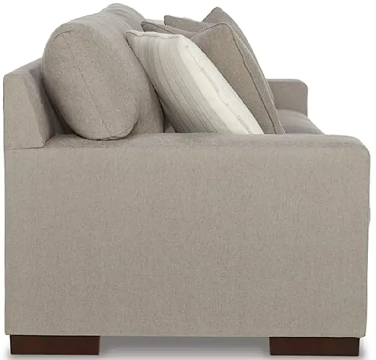 Signature Design by Ashley Maggie Contemporary Sofa for Living Room, Light Brown