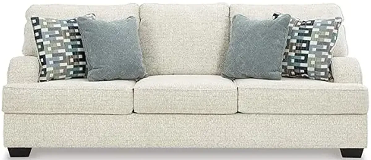 Signature Design by Ashley Valerano Casual Sofa for Living Room, Beige