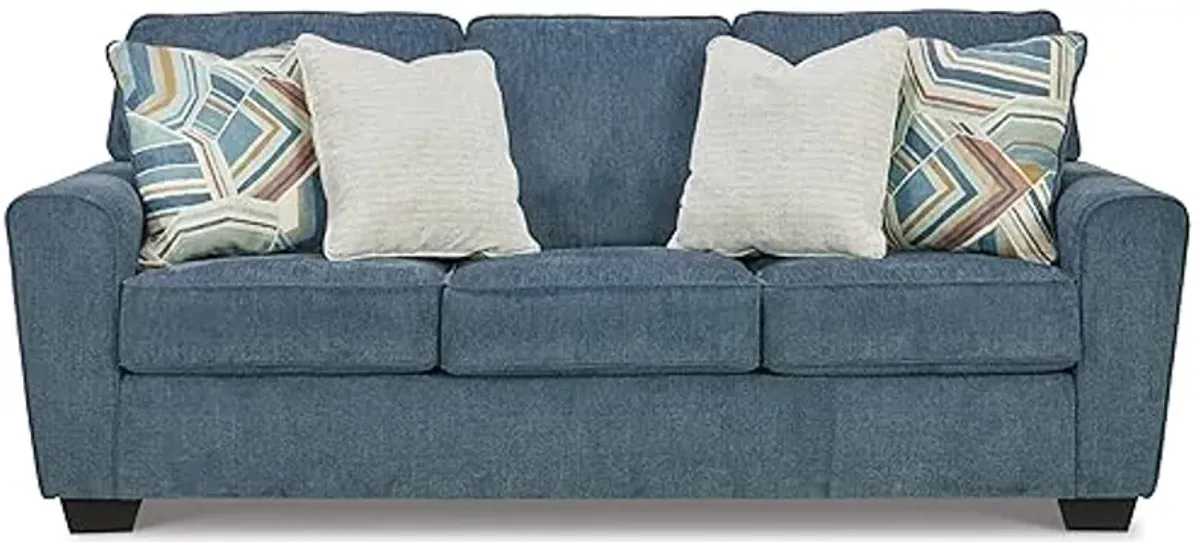 Signature Design by Ashley Cashton Casual Sofa for Living Room, Blue