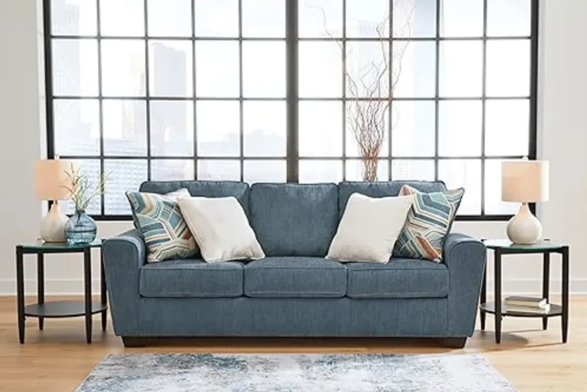 Signature Design by Ashley Cashton Casual Sofa for Living Room, Blue