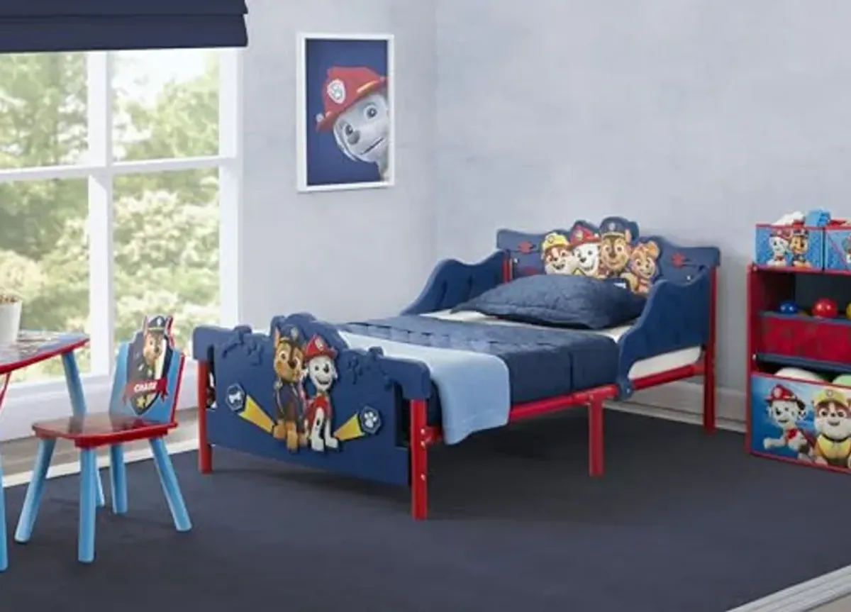 Delta Children PAW Patrol 3D Toddler Bed, Blue