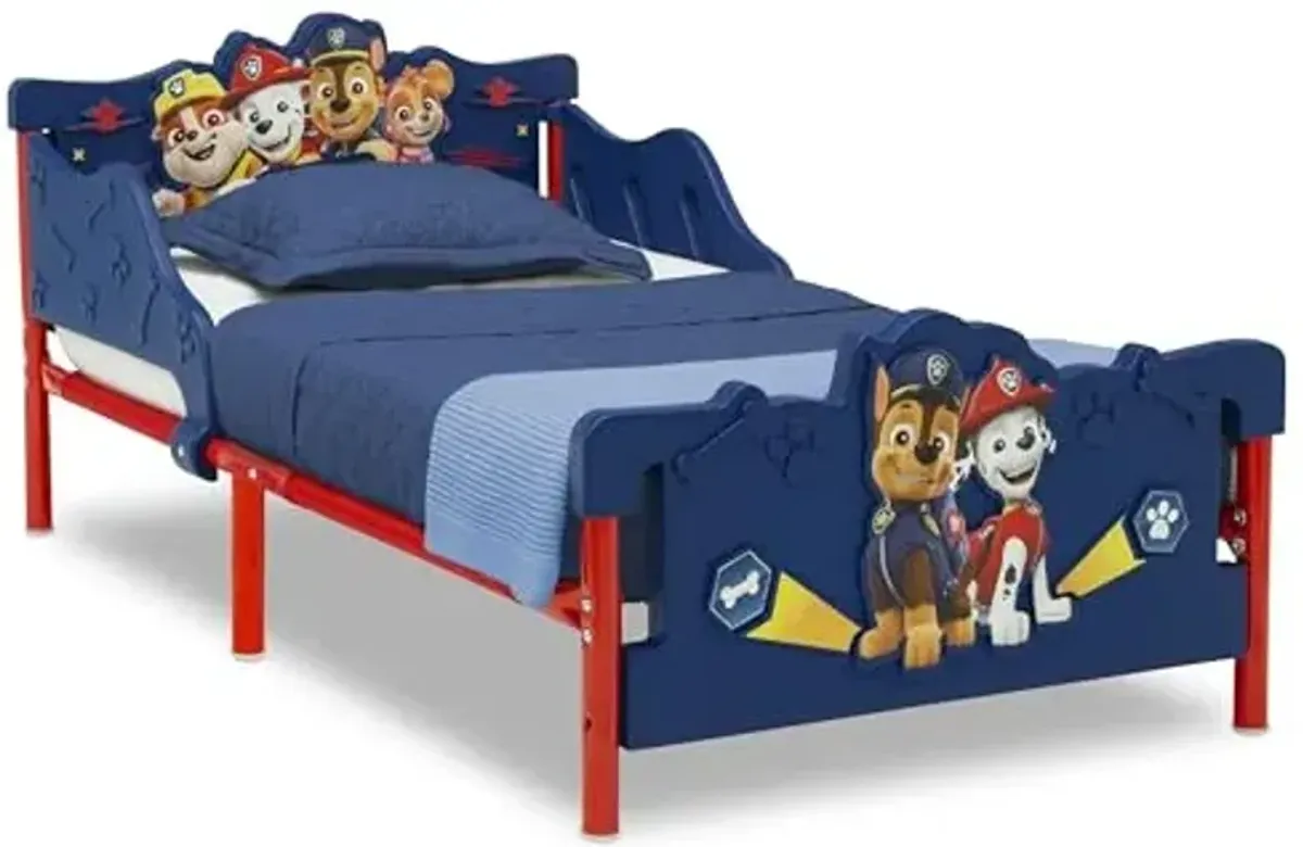 Delta Children PAW Patrol 3D Toddler Bed, Blue