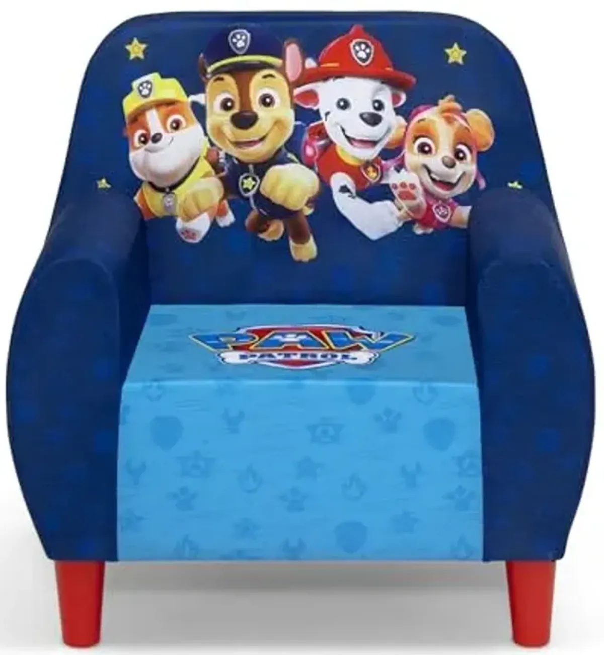 Delta Children PAW Patrol Foam Chair for Kids, Blue