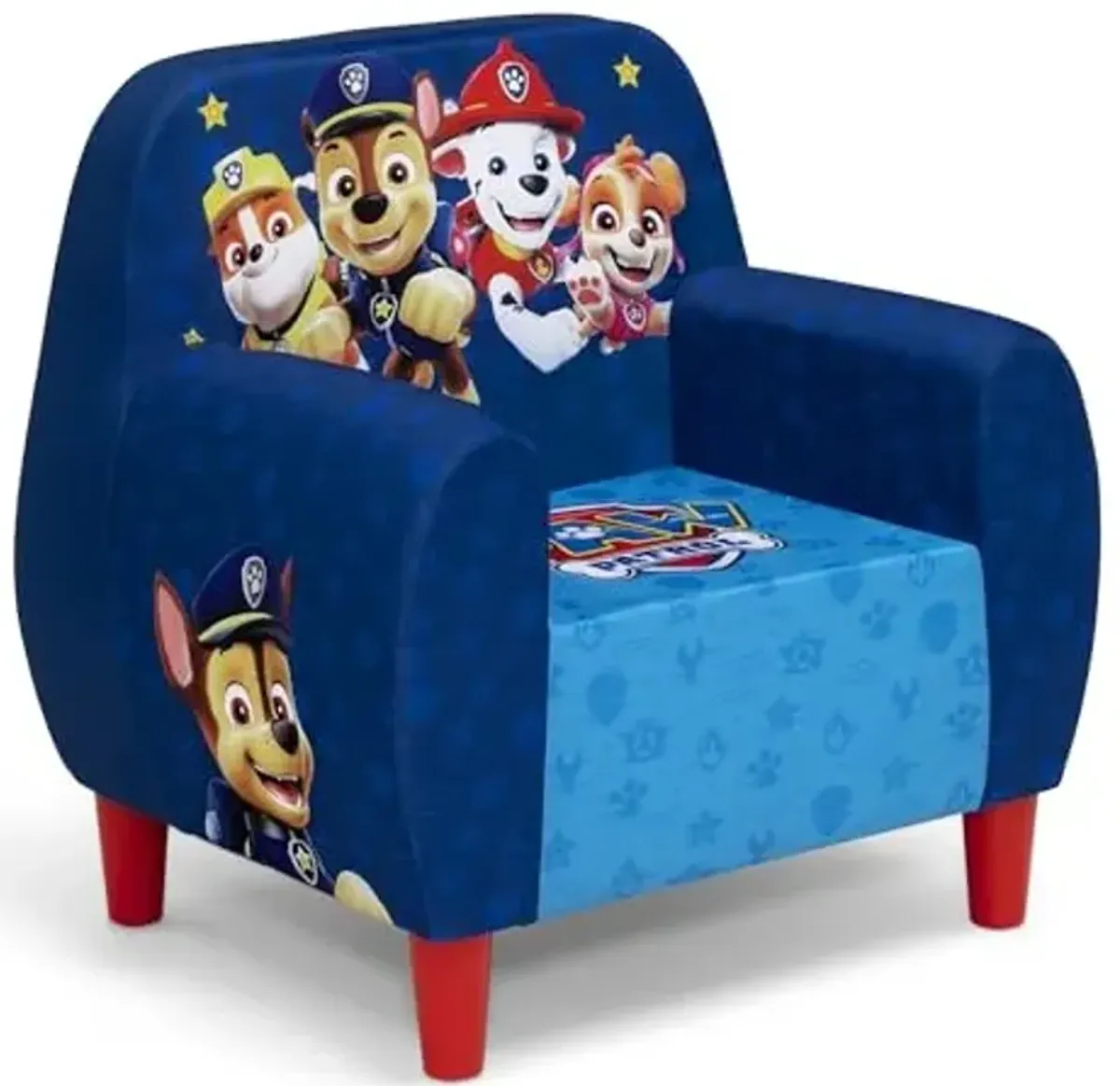 Delta Children PAW Patrol Foam Chair for Kids, Blue