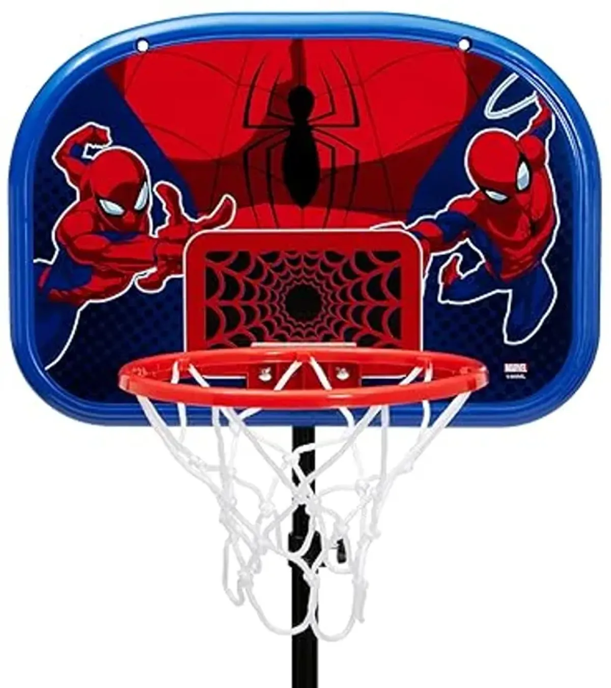 Delta Children - Marvel Spider-Man Basketball Hoop Set for Kids, Red