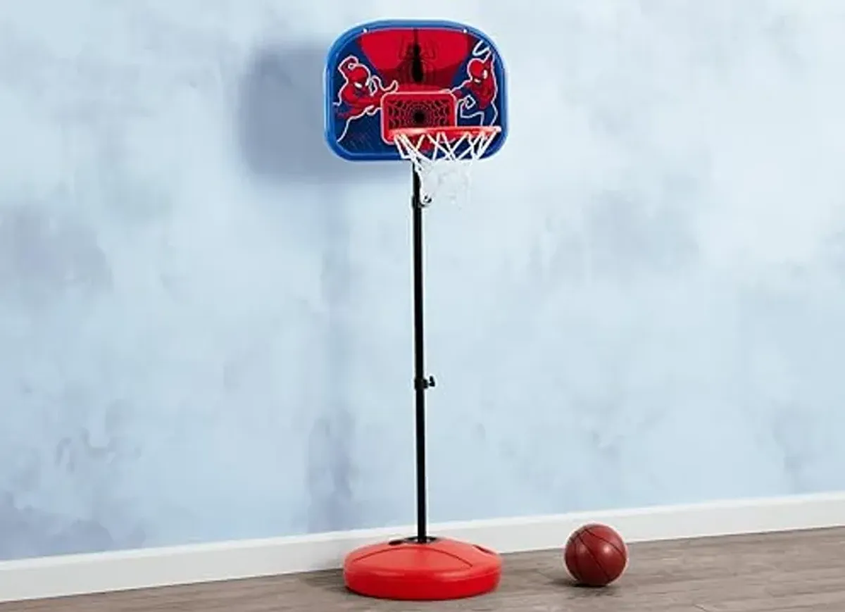 Delta Children - Marvel Spider-Man Basketball Hoop Set for Kids, Red