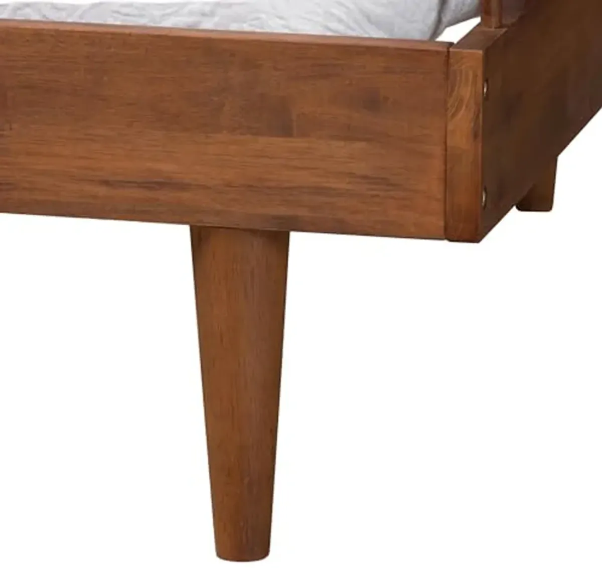 Baxton Studio Matilda Daybed, Twin, Ash Walnut