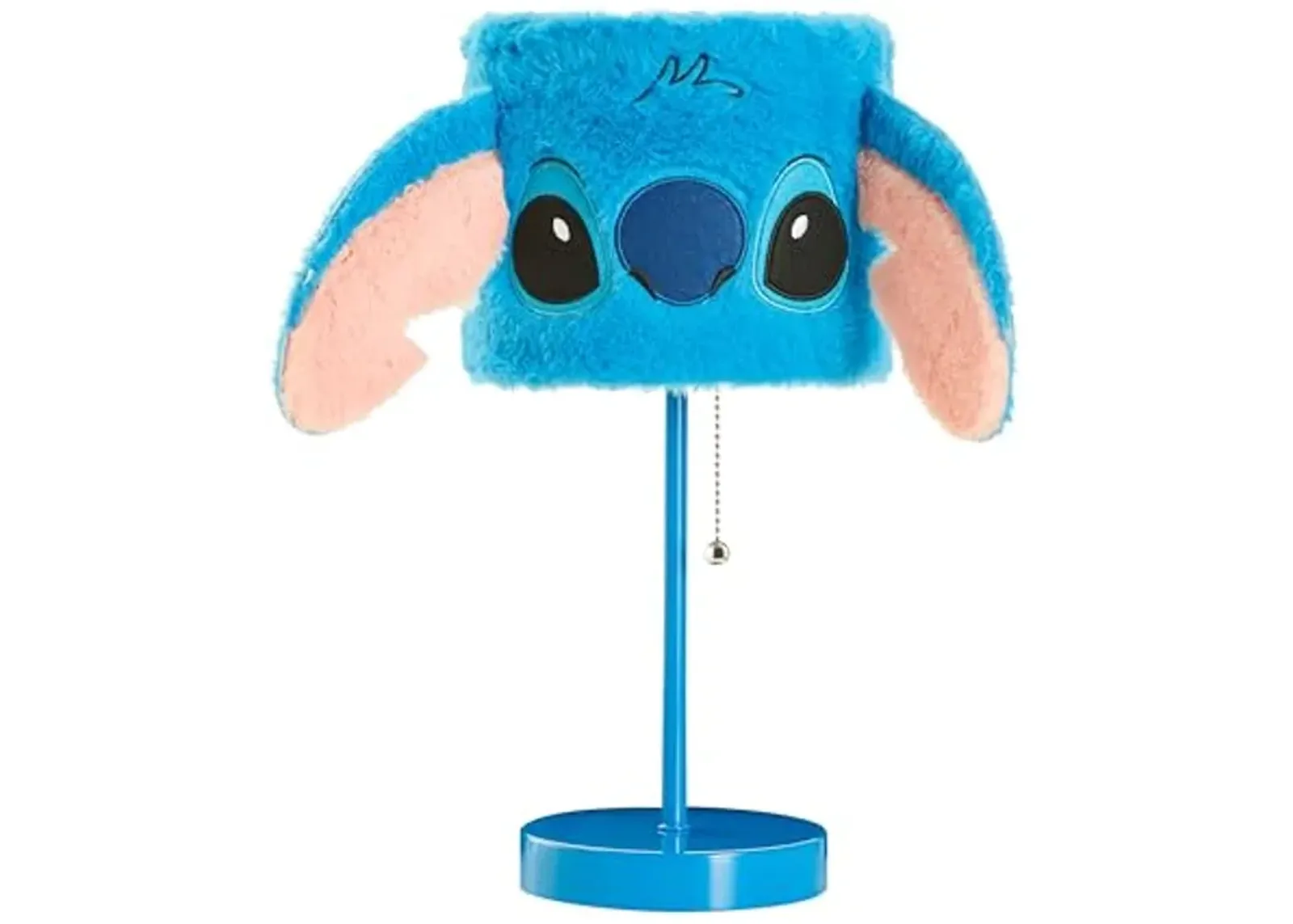 Idea Nuova Disney Stitch Figural Plush Shade Table Lamp,Perfect for Kids Rooms